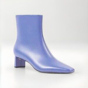 Katy Perry The Wanderering Dusk Blue Booties 8 NIB Soft Nappa